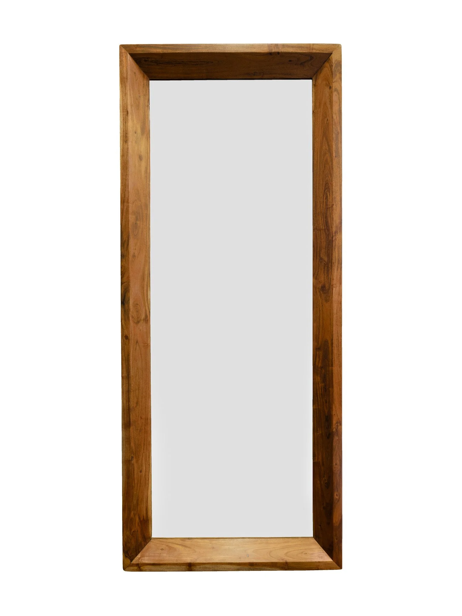 Zig Zag Reclaimed Wood Mirror — Curated Furnishings